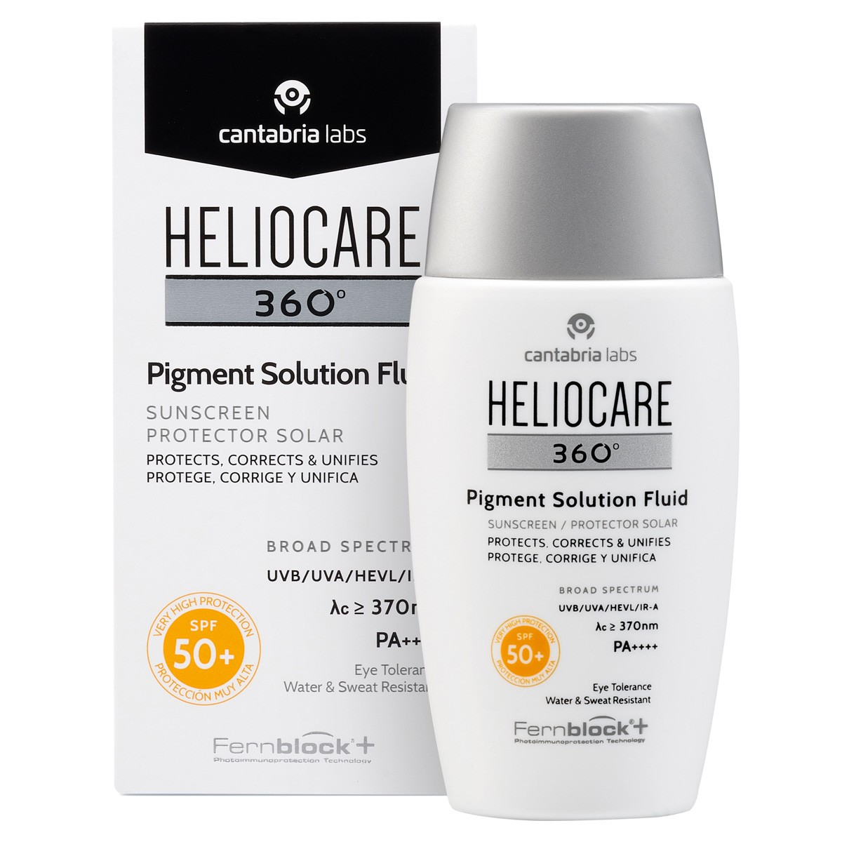 Heliocare 360º pigment solution fluid SPF50+ 50ml